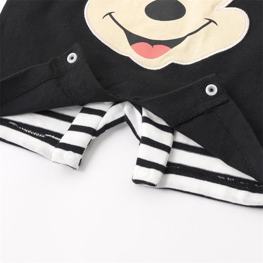 迪士尼贝贝怡联名款男宝宝肩开连体衣新生儿夏季短袖婴儿哈衣爬服232L2051
 商品图8