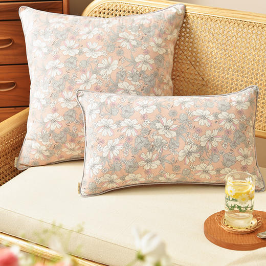 春日木槿系列靠包沙发客厅软包抱枕 商品图0