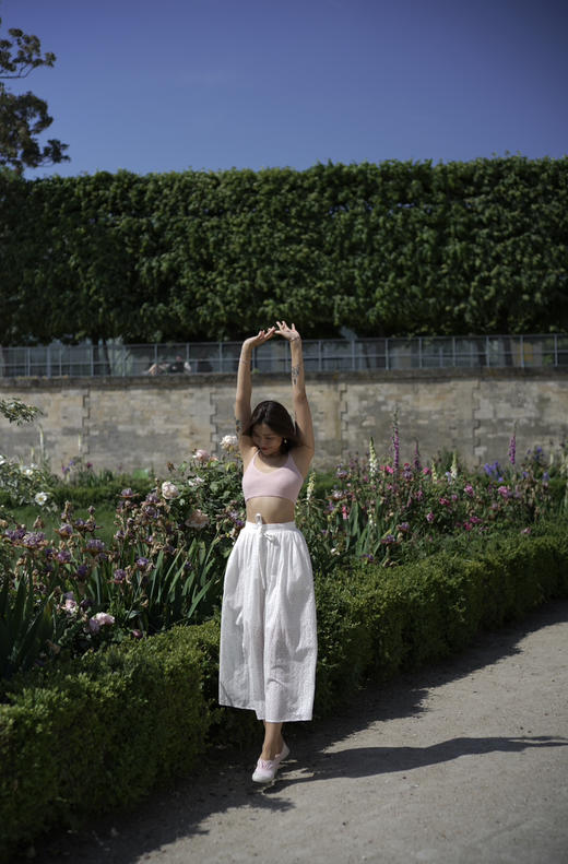 my skirt white cotton lace 商品图2