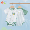 贝贝怡宝宝哈衣夏季婴儿短袖无袖包屁衣儿童爬服包屁衣（两件装）222B055
 商品缩略图4