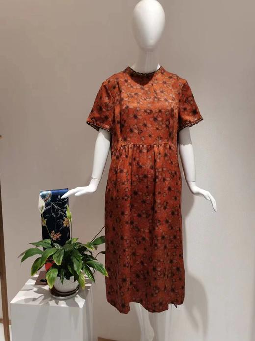 2F阿瓦塔桑蚕丝连衣裙L23977 商品图0