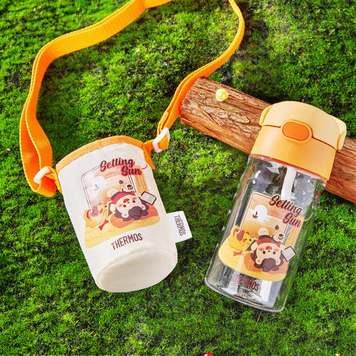 膳魔师（THERMOS）儿童夏季水杯郊游出行杯带刻度吸管杯露营系列 商品图5