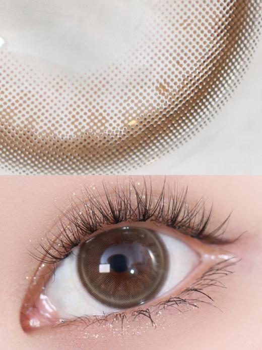 MIMIPARK 荔枝白茶 日抛 十片 14.2mm 参考着色 13.24mm 基弧 8.6 含水 40% 新锐国货 商品图3