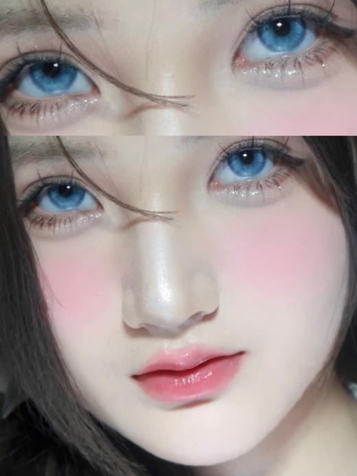 NARSCOLOR 天使冰蓝 日抛 十片 14.5mm 参考着色 13.7mm 基弧8.5 含水40% 韩国进口 商品图1