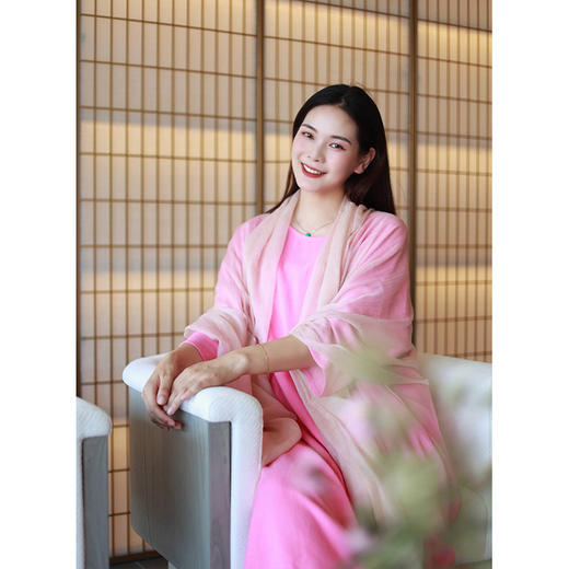 【抖音专属】戒指绒围巾（22716156粉米） 商品图0