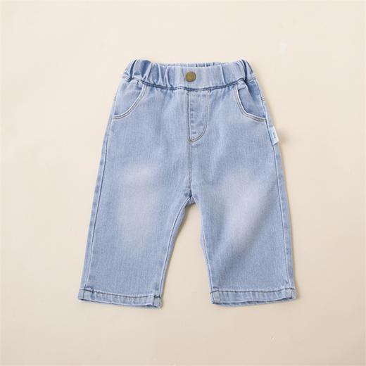 贝贝怡童装男童休闲牛仔裤夏季新款男宝宝时髦七分裤小童洋气裤子 商品图11