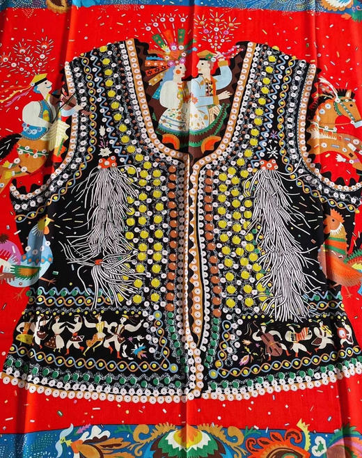 大方巾 140*140。双面双色 商品图10