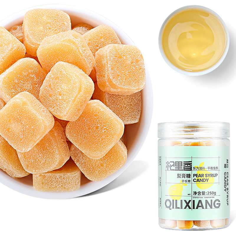 【杞里香梨膏糖250g】梨香浓郁 淡淡薄荷味 甜而不腻 出门可随身携带 每天吃几颗  解馋还润 