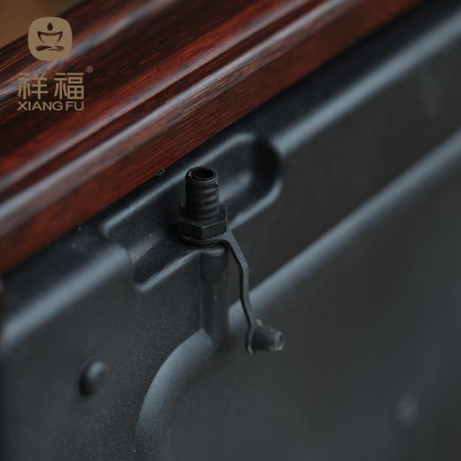 祥福 观山月四合一框架茶盘 茶具竹制功夫茶具家用茶盘 尺寸73*41*.8cm  可搭配电器尺寸20*37cm（价格不含电器） 商品图2