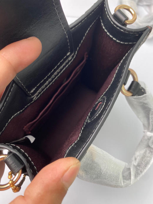 夏季特惠💰430 蔻驰新品 C家CJ494老花 Ck170奶茶色 CJ501绿色橘色（宽肩带）North South系列经典老花琴谱包百搭迷你手提包单肩斜挎包 商品图6