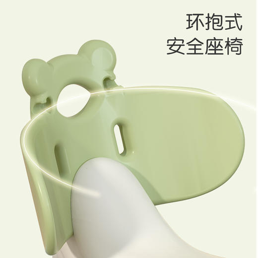 【不止于摇马 好玩更安全！摇摇马小木马 儿童摇马婴儿宝宝两用】三重玩法空间大安全，宽厚护栏环保式安全座椅，40°微笑摇摆弧度，溜溜车二合一周岁生日礼物女-QQ 商品图2