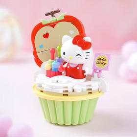 Keeppley三丽鸥积木玩具 HELLO KITTY K20813 愿苹安