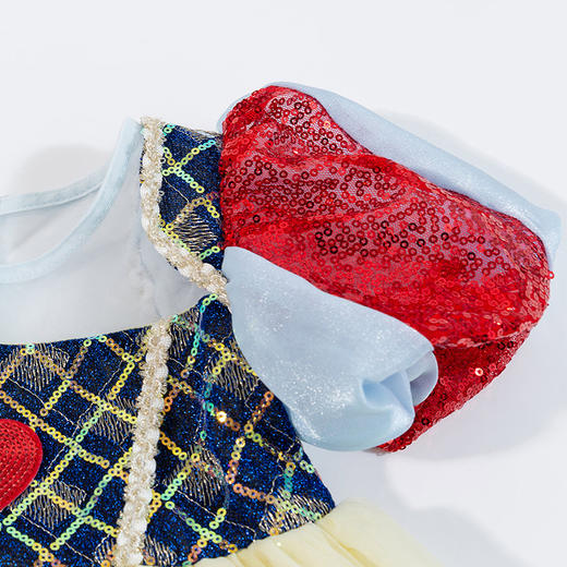 贝贝怡女童短袖连衣裙蓬蓬网纱连衣裙夏季女宝宝仙女裙女孩公主裙 商品图7