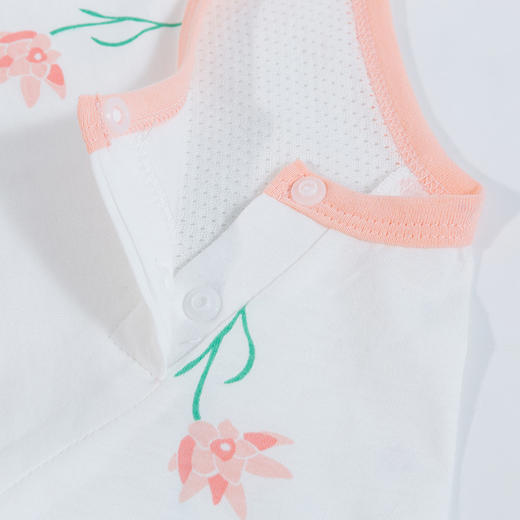 贝贝怡男宝宝短袖包屁衣夏季款新品婴儿爬服透气包屁衣（两件装） 商品图8