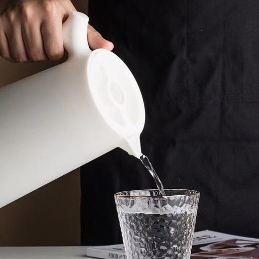 【轻奢简约气质！手柄大容量家用欧式保温壶】长效保温，手感舒适一键出水，热水瓶保冷瓶木暖水壶粉丝专属器 商品图2