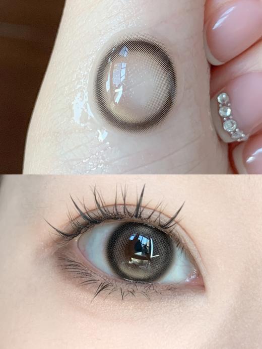 CLAIRE COLOR 泪珠珠棕 年抛 两片 14.5mm 参考着色 13.6mm 基弧 8.6 含水 38% 韩国进口 商品图3