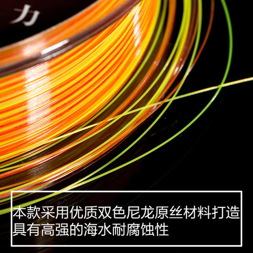 「150米！双色尼龙线」矶钓线半浮水150米 鱼线尼龙 远投海钓防咬耐磨垂钓用品 商品图1