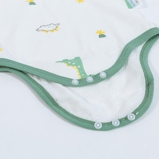 贝贝怡宝宝哈衣夏季婴儿短袖无袖包屁衣儿童爬服包屁衣（两件装）222B055
 商品图11