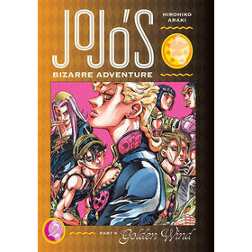 JOJO的奇妙冒险第五部黄金之风第二卷英文原版JoJo's Bizarre Adventure