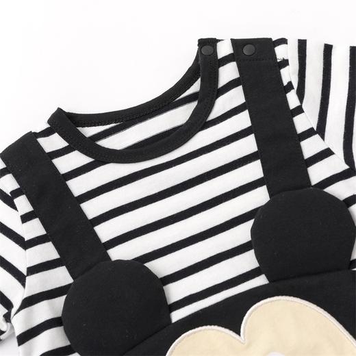 迪士尼贝贝怡联名款男宝宝肩开连体衣新生儿夏季短袖婴儿哈衣爬服232L2051
 商品图6