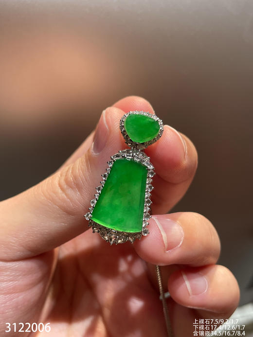 3122006，无事牌吊坠。具体价格微信咨询 商品图6