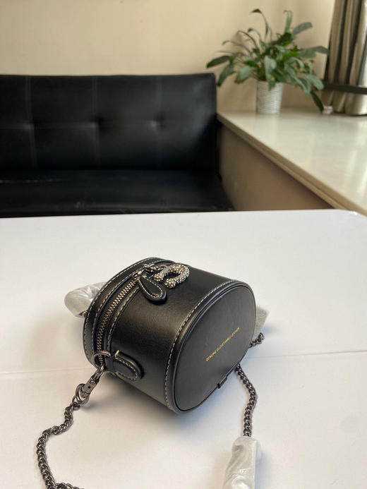 夏季特惠💰450 蔻驰新款 ce768老花 CE769黑色 TRAIL 12号链条斜挎包 Mini盒子包 商品图3