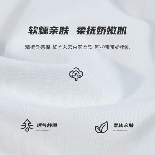 贝贝怡男宝宝短袖包屁衣夏季款新品婴儿爬服透气包屁衣（两件装） 商品图13