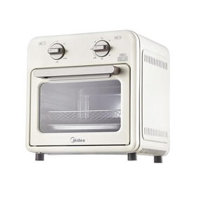 美的（Midea）美的（Midea）家用9L迷你 空气炸烤箱 低脂烘烤炸 上下加热 双旋钮控制 PT10X2