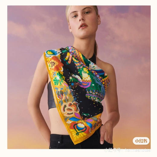 大方巾 140*140。双面双色 商品图5