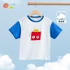 贝贝怡童装男童撞色短袖夏季新款休闲上衣男孩立体卡通T恤潮 商品缩略图1