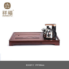祥福 观山月四合一框架茶盘 茶具竹制功夫茶具家用茶盘 尺寸73*41*.8cm  可搭配电器尺寸20*37cm（价格不含电器）