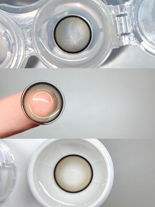 MIMIPARK  芥末球球 月抛 2片  直径 14.2mm  参考着色 13.5mm  基弧 8.6  含水 42%  新锐国货 商品图4