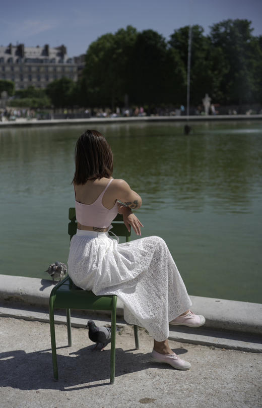 my skirt white cotton lace 商品图8