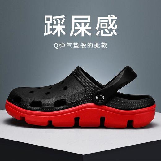 AA YC 踩屎感洞洞鞋男款夏季外穿防滑厚底耐磨凉拖鞋 商品图2