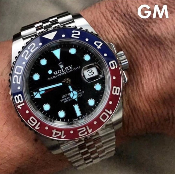 GM升级版劳力士格林尼治型系列红蓝可乐圈-2019最佳解毒版本