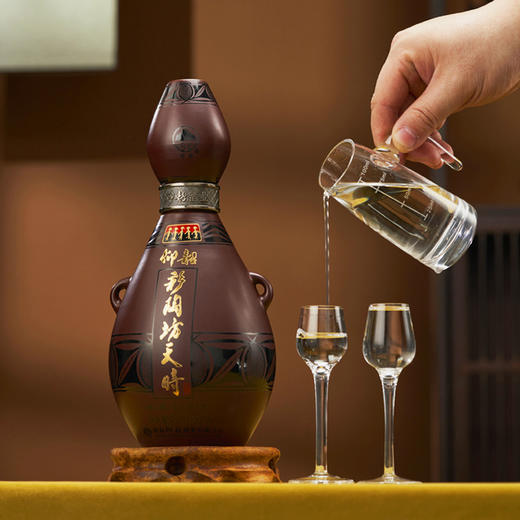 仰韶彩陶坊天时 纪念版 白酒整箱6瓶礼盒装  46度450ml+70度50ml 送礼 商品图3