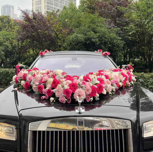 弗洛伊德玫瑰高奢花车 商品图0