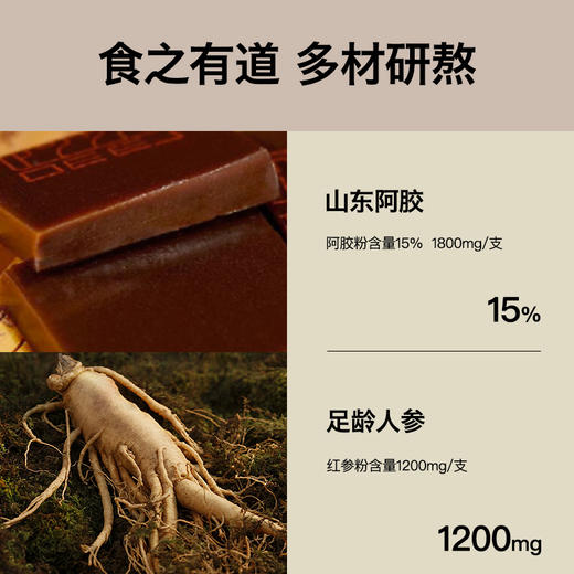 内问 阿胶红参蜜膏12g*7支 商品图3