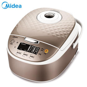 美的（Midea）电饭煲 匠铜圆灶釜 匀火速热盘 24小时预约MB-RS40TQ
