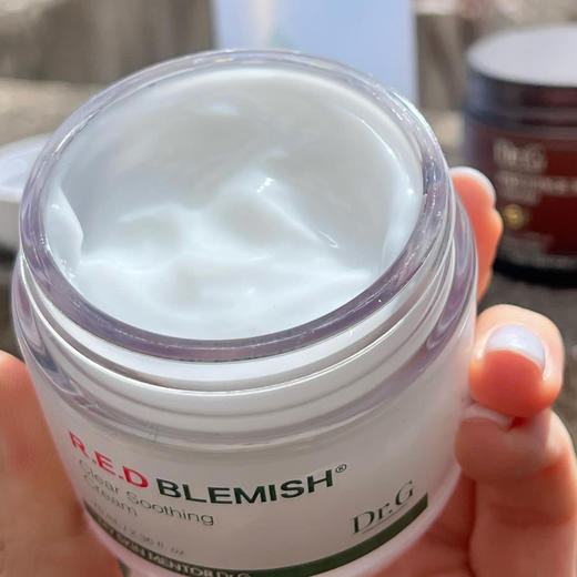 【3天左右发】油痘敏感肌真爱面霜，Dr.G第二代舒润修护精华“奶冻霜”！不黏腻好吸收超水润，白天当面霜，晚上厚涂还能当睡眠面膜使用！一罐70ml大容量，便宜又大碗！ 商品图0