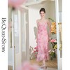 【孤品样衣，不退不换】  【花前月下】气质优雅显瘦鱼尾摆连衣裙夏季新款 商品缩略图0