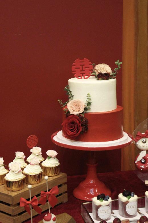 红色系订婚宴 商品图1