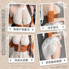 霏慕 西部女郎前开襟绑带套装6611 中式复古风汉服性感制服透明情趣内衣挂脖束腰露背包臀短裙女式睡衣 商品缩略图2