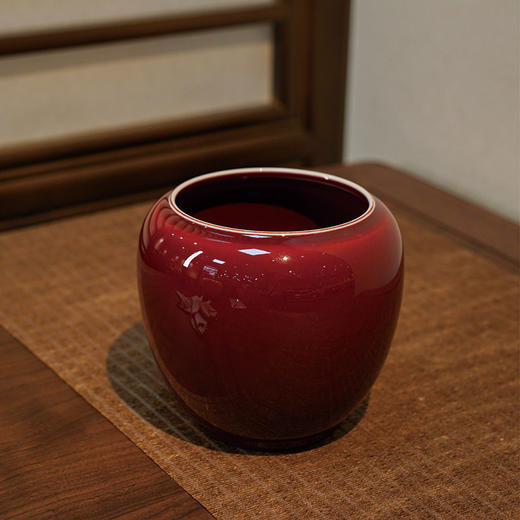 1609/19/19大建水/窑变 茶洗建水水洗笔洗水盂陶瓷茶道配件 商品图0