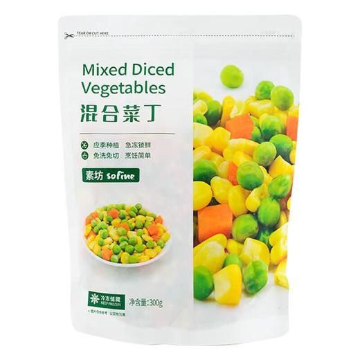 素坊速冻混合菜丁300g 商品图0