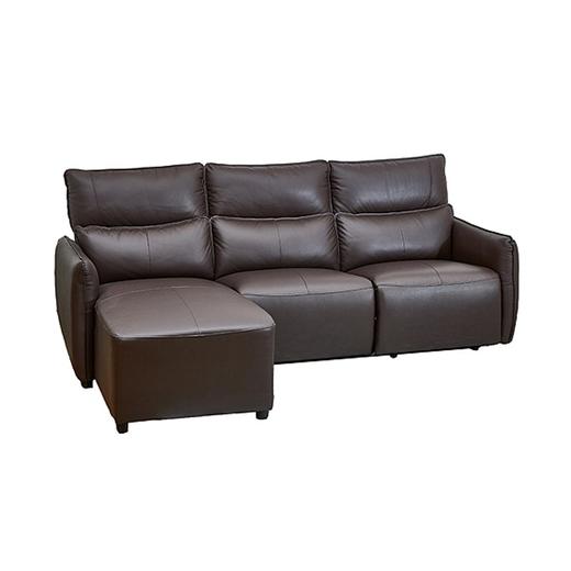 【家具】电动功能沙发沃夫特2 深棕色 商品图2