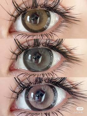 【店主实拍】月光多巴胺系列-棕色 灰色 粉色-14.5mm【年抛 度数0-1000度 含525/575】