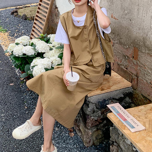 裁缝学苑AS56 新款小众设计感马甲纸样半身裙子套装女装打版裁剪 商品图2