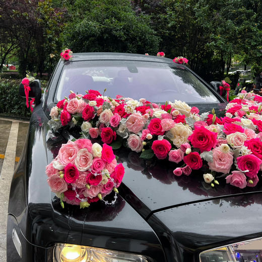 弗洛伊德玫瑰高奢花车 商品图4