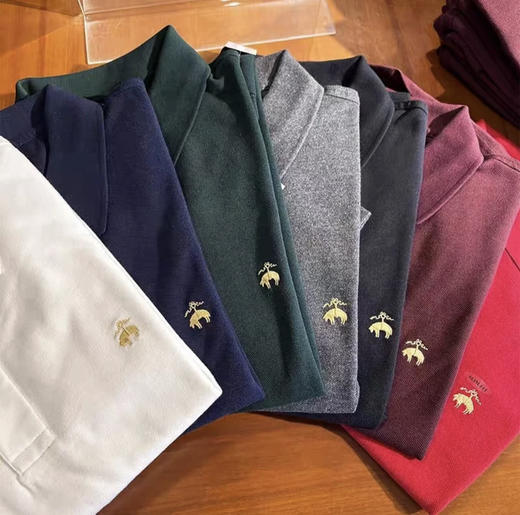 金色小羊标只要￥499到手！Brooks Brothers 布克兄弟男士Polo 衫 商品图8